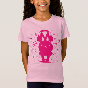 Rabbit_Headphones T-Shirt