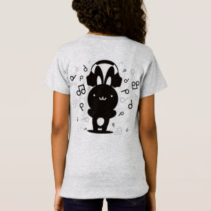 Rabbit_Headphones T-Shirt