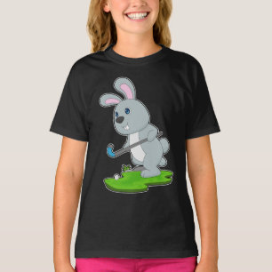 Rabbit Hockey Hockey stick T-Shirt