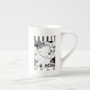 Rabbit Hole 1991 Vintage Design Bone China Mug