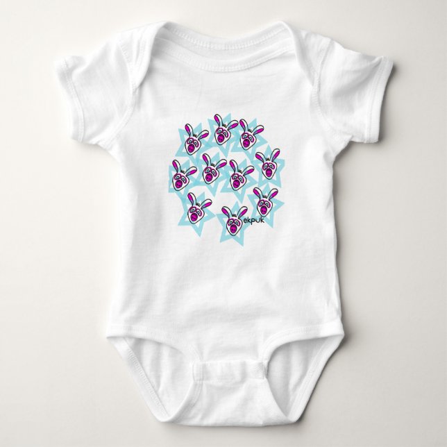 Rabbit Hole Baby Bodysuit (Front)