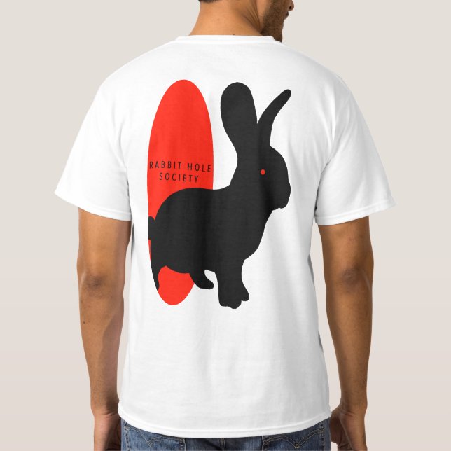 Rabbit Hole Society T-Shirt (Back)