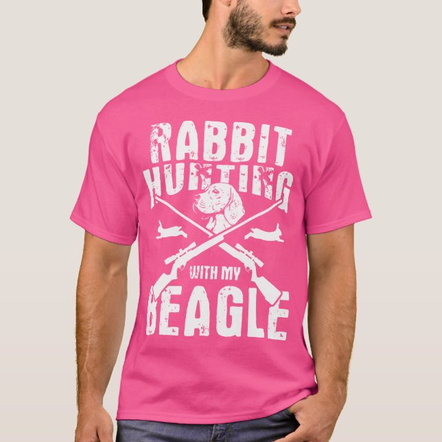 Rabbit Hunting Dog Beagle Hunter Hunting Dog Beagl T-Shirt (Front)