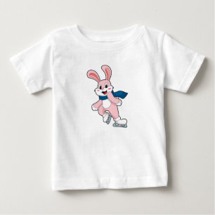 Rabbit Ice skating Ice skates Baby T-Shirt