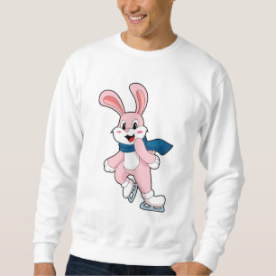 Rabbit Ice skating Ice skates Sweatshirt