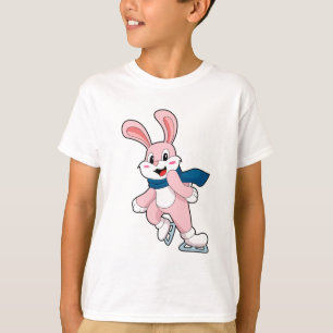 Rabbit Ice skating Ice skates T-Shirt