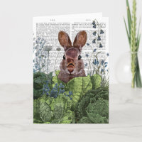 Rabbit in a Cabbage Patch