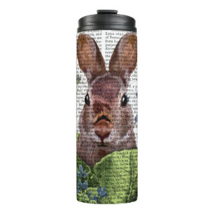 Rabbit in a Cabbage Patch Thermal Tumbler