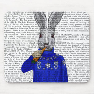 Rabbit In Sweater 2 Mouse Mat