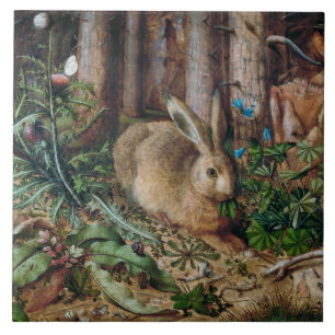 Rabbit in the Forest Tile