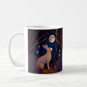 Rabbit in the Moonlight Coffee Mug
