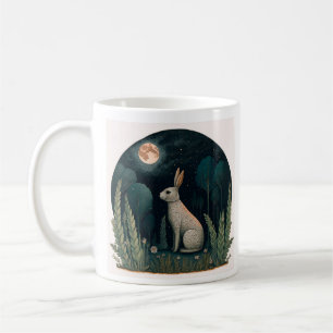 Rabbit in the Moonlight Coffee Mug