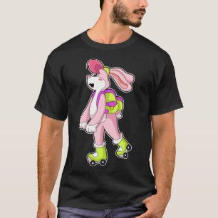 Rabbit Inline skating Roller skates Sports T-Shirt