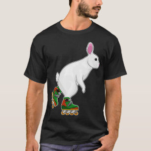 Rabbit Inline skating Roller skates T-Shirt