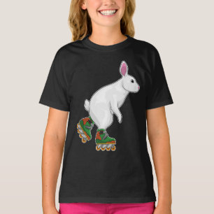 Rabbit Inline skating Roller skates T-Shirt