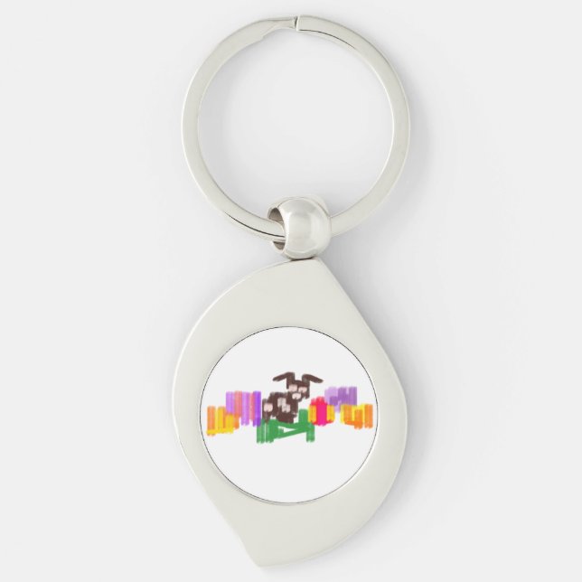 Rabbit joy key ring (Front)