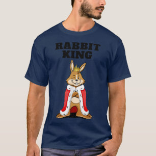 Rabbit King Bunny Boys Rabbit T Mens Rabbit T-Shirt