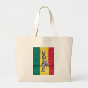 Rabbit Kingston Jamaica Glory Colours Large Tote Bag