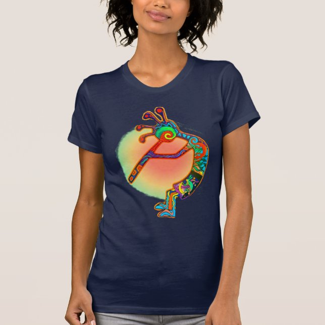 Rabbit Kokopelli T-Shirt (Front)