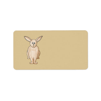 Rabbit. Label