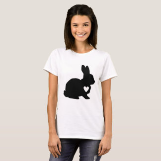 Rabbit Love Heart T-Shirt