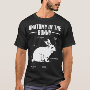 Rabbit Lover Shirts Funny Anatomy Of The Bunny