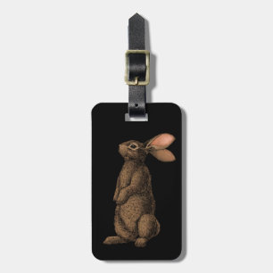 Rabbit Luggage Tag