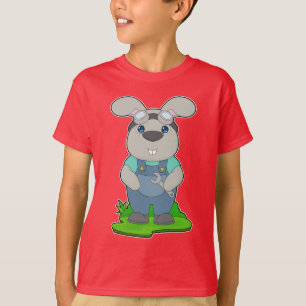 Rabbit Mechanic Wrench T-Shirt
