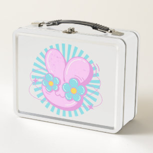 Rabbit Metal Lunch Box