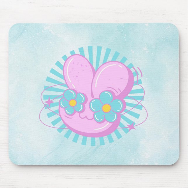 Rabbit Mouse Mat (Front)