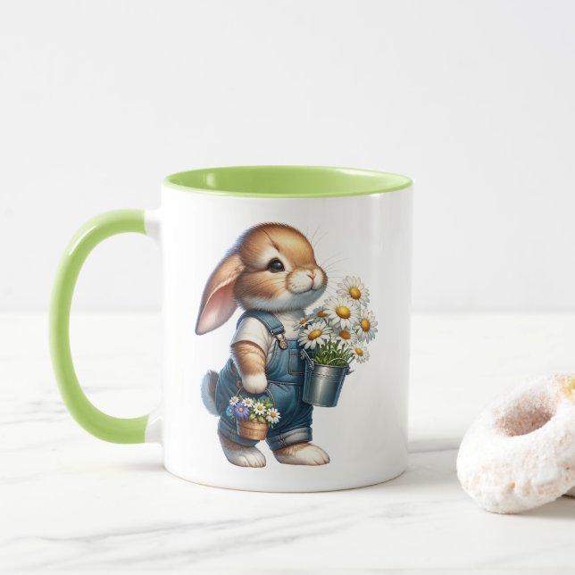 Rabbit  Mug (With Donut)