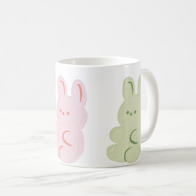 Rabbit mug (Front Right)