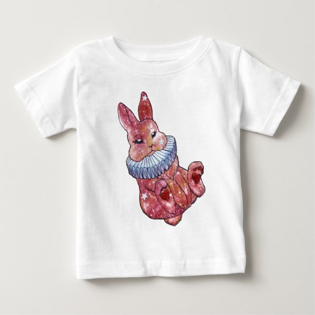 Rabbit named Ladybug Baby T-Shirt (Front)