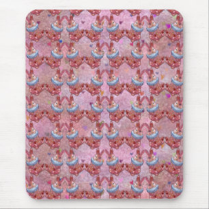 Rabbit named Ladybug Mouse Mat