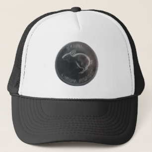 RABBIT NICKEL TRUCKER HAT
