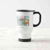 Rabbit OBGYNs Funny Travel Mug