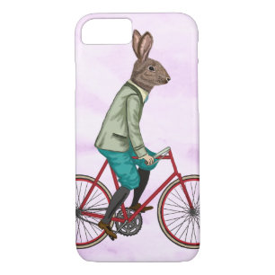 Rabbit On Bike 3 iPhone 8/7 Case