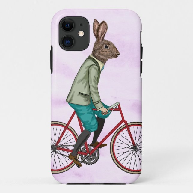 Rabbit On Bike 3 Case-Mate iPhone Case (Back)