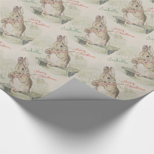 RABBIT OR BUNNY , CHRISTMAS GIFTS FOR KIDS, CUTE WRAPPING PAPER
