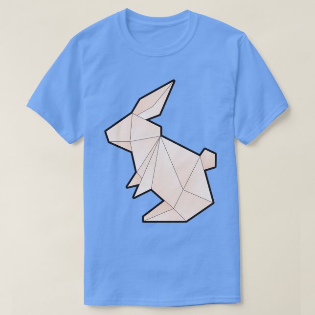 RABBIT ORIGAMI 2 T-Shirt (Design Front)