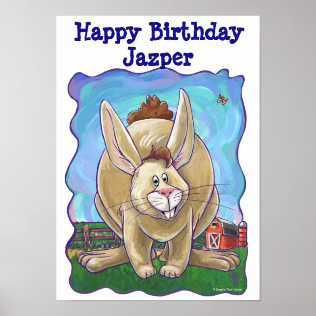 Rabbit Party Centre Poster (Front)