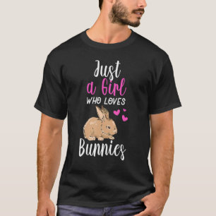 Rabbit Pet Bunny Cute Pet Owner Bunnies Hearts Gi T-Shirt