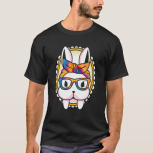 Rabbit Pet Bunny Lover Pet Owner Cute Bunny Face C T-Shirt