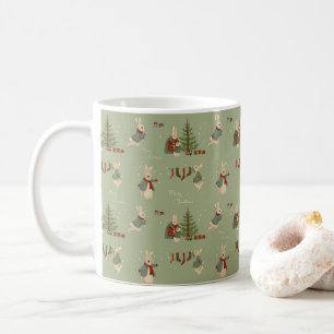 Rabbit Peter Christmas Coffee Mug
