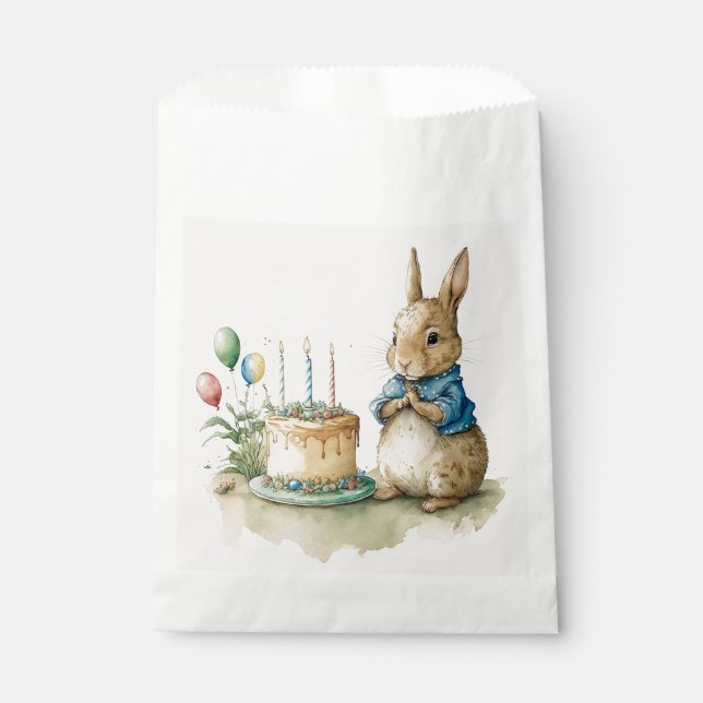Rabbit Peter party Favour Bag (Front)