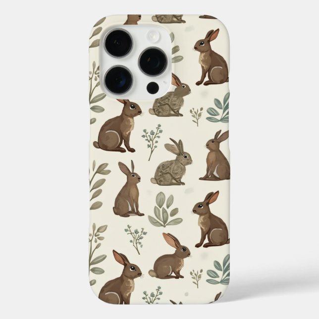 rabbit phone case (Back)