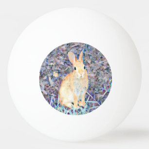 Rabbit ping pong ball