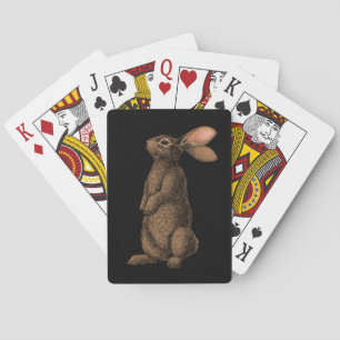 Rabbit Playing Cards
