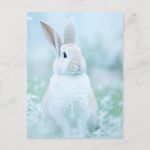 Rabbit Portrait 096 Postcard