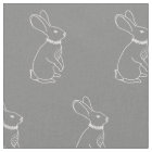 Rabbit Print Fabric